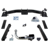 Attelage rotule démontable GDW + faisceau TowTec universel 7 broches