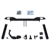 Attelage rotule démontable Brink + faisceau TowTec universel 7 broches