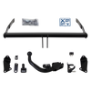 Attelage rotule démontable Brink + faisceau TowTec universel 7 broches
