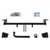 Attelage col de cygne AUTO-HAK + faisceau TowTec universel 7 broches