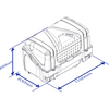 Achterbox TowBox V1 zwart