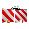 Waarschuwingsbord voor Spanje en Italië
