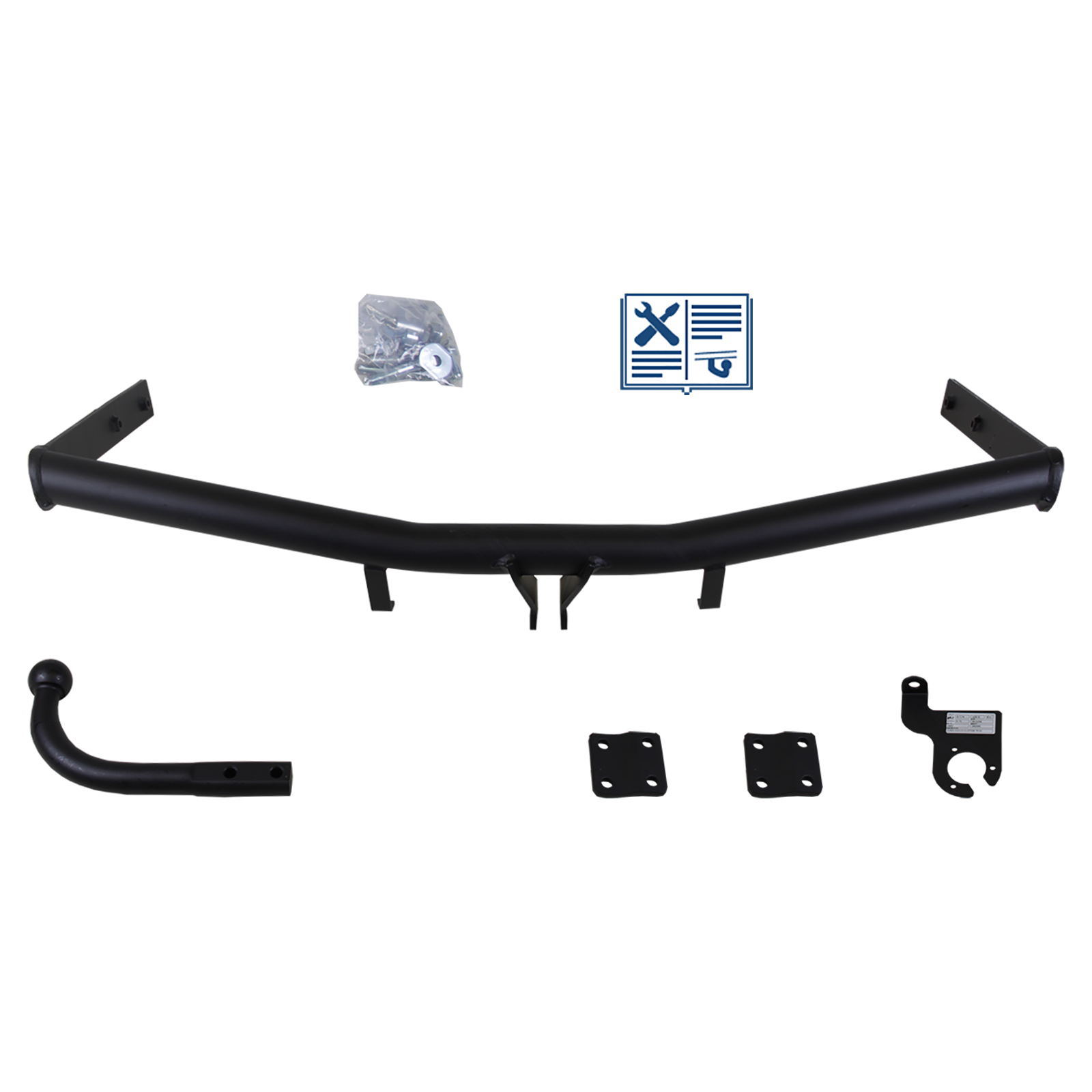 Attelage Remorque 13 Broches - Compatible Citroën Jumper/Peugeot Boxer/Fiat Ducato 1994-2006 - Kit Complet