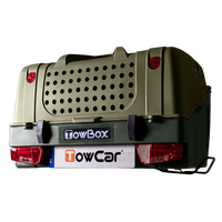 Transportbox voor op de trekhaak TowBox V1 Dog groente