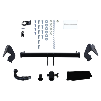 AUTO-HAK Trekhaak afneembaar incl. TowTec elektrische set 7polig specifiek