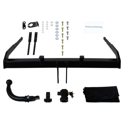 AUTO-HAK Trekhaak afneembaar incl. TowTec elektrische set 7polig specifiek