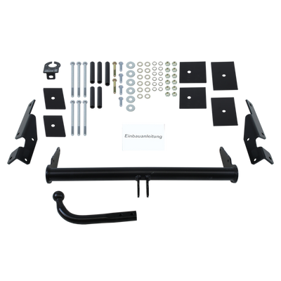 AUTO-HAK Trekhaak stijf incl. TowTec elektrische set 7polig universeel