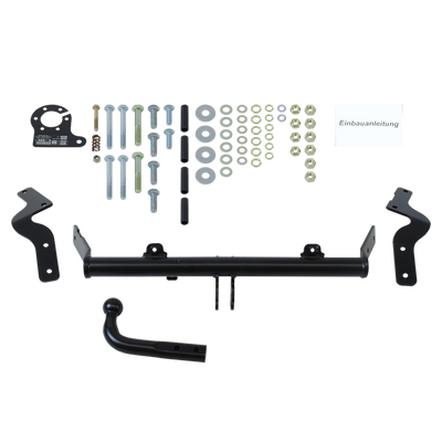 AUTO-HAK Trekhaak stijf incl. TowTec elektrische set 7polig universeel