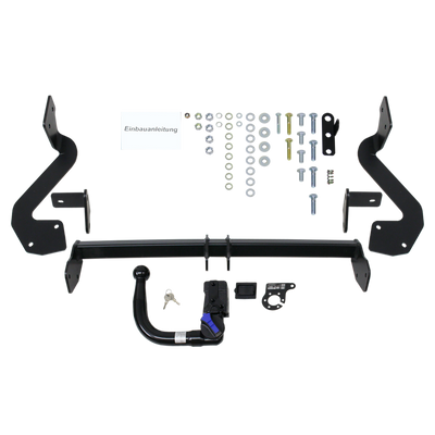 AUTO-HAK Trekhaak afneembaar incl. TowTec elektrische set 7polig specifiek