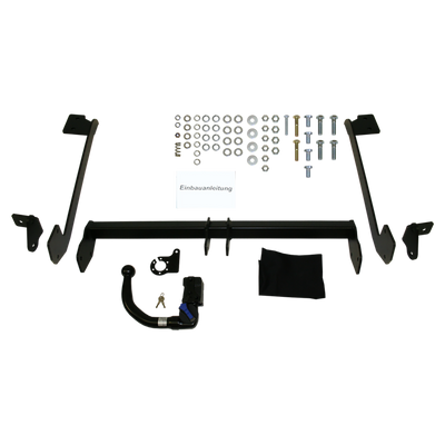 AUTO-HAK Trekhaak afneembaar incl. TowTec elektrische set 7polig specifiek