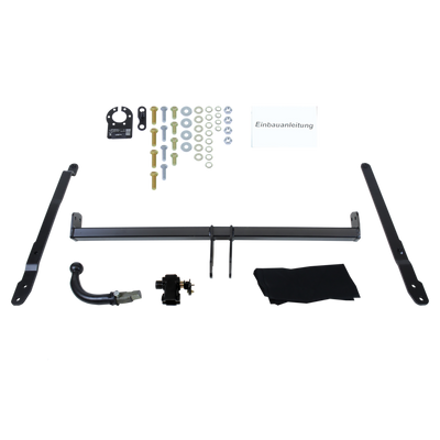 AUTO-HAK Trekhaak afneembaar incl. TowTec elektrische set 7polig specifiek