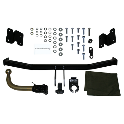 AUTO-HAK Trekhaak afneembaar incl. TowTec elektrische set 7polig universeel