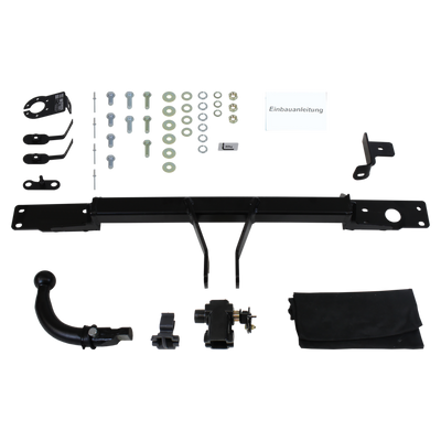 AUTO-HAK Trekhaak afneembaar incl. TowTec elektrische set 7polig universeel
