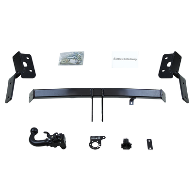 Attelage rotule démontable AUTO-HAK + faisceau TowTec universel 7 broches