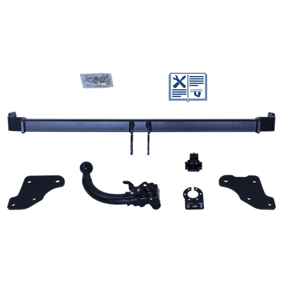 AUTO-HAK Trekhaak afneembaar incl. ECS elektrische set 13polig specifiek