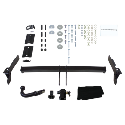 Attelage rotule démontable AUTO-HAK + faisceau TowTec universel 7 broches
