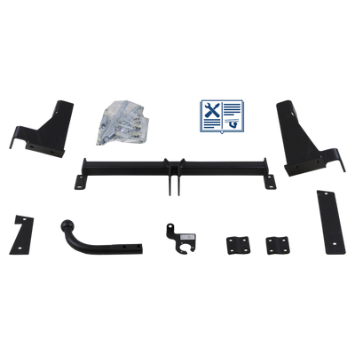 GDW Trekhaak stijf incl. TowTec elektrische set 7polig universeel