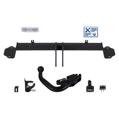 Brink Trekhaak afneembaar incl. TowTec elektrische set 7polig specifiek