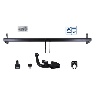 Brink Trekhaak afneembaar incl. TowTec elektrische set 7polig specifiek