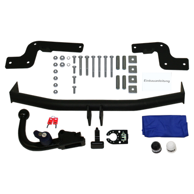 Attelage rotule démontable Brink + faisceau TowTec universel 7 broches