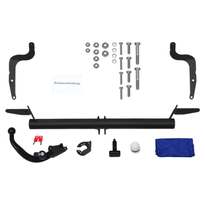Attelage rotule démontable Brink + faisceau TowTec spécifique 7 broches