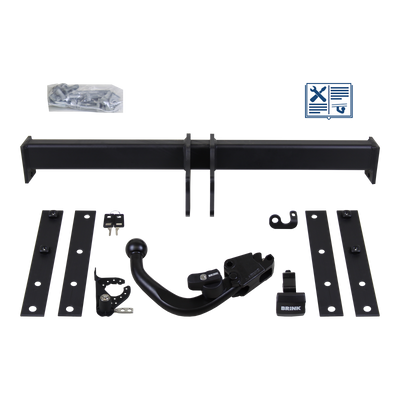 Brink Trekhaak afneembaar incl. TowTec elektrische set 7polig specifiek