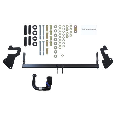 AUTO-HAK Trekhaak afneembaar incl. TowTec elektrische set 7polig universeel
