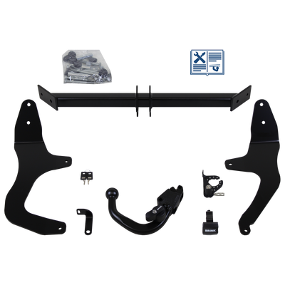 Brink Trekhaak afneembaar incl. TowTec elektrische set 7polig specifiek
