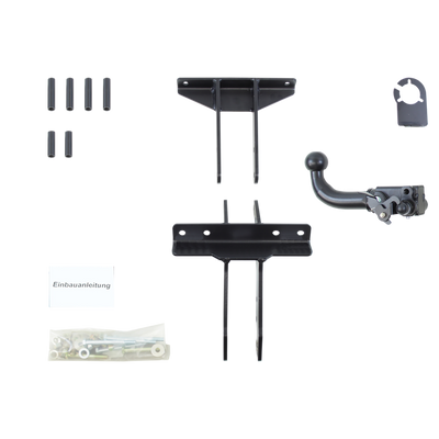 Attelage rotule démontable AUTO-HAK + faisceau TowTec universel 7 broches
