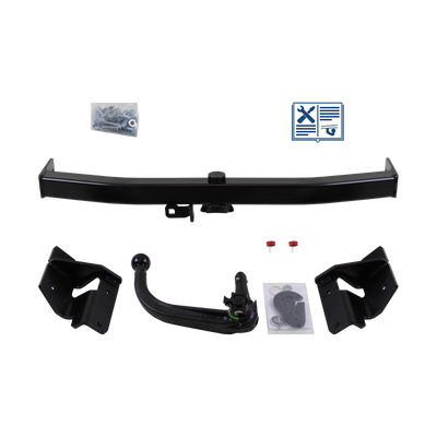 Westfalia Trekhaak afneembaar incl. TowTec elektrische set 7polig specifiek
