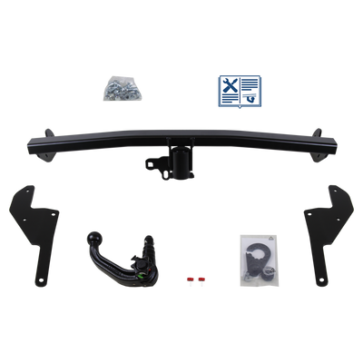 Westfalia Trekhaak afneembaar incl. TowTec elektrische set 7polig specifiek
