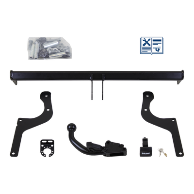 Brink Trekhaak afneembaar incl. TowTec elektrische set 7polig specifiek