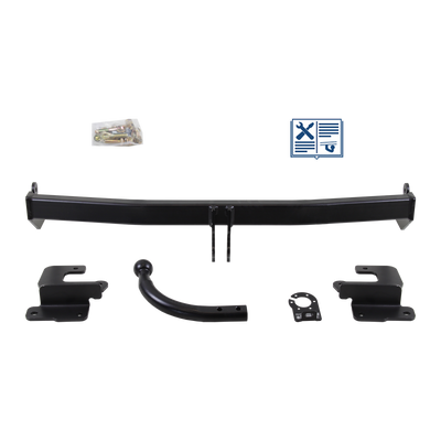 Attelage col de cygne AUTO-HAK + faisceau TowTec universel 7 broches