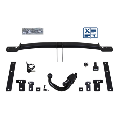 Brink Trekhaak afneembaar incl. TowTec elektrische set 7polig specifiek