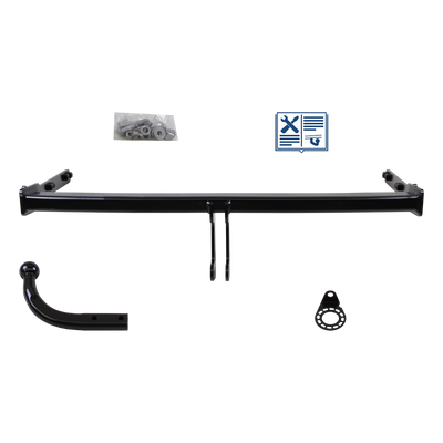 Westfalia Trekhaak stijf incl. TowTec elektrische set 7polig specifiek
