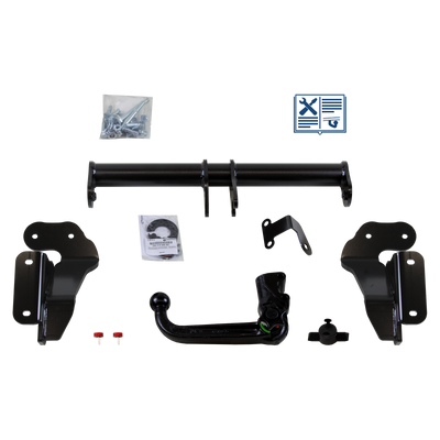 Westfalia Trekhaak afneembaar incl. TowTec elektrische set 7polig specifiek
