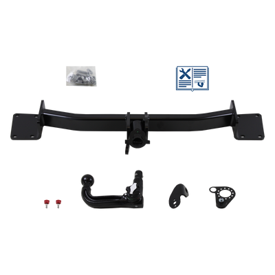 Attelage rotule démontable Oris + faisceau TowTec spécifique 7 broches