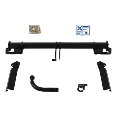 AUTO-HAK Trekhaak stijf incl. TowTec elektrische set 7polig specifiek