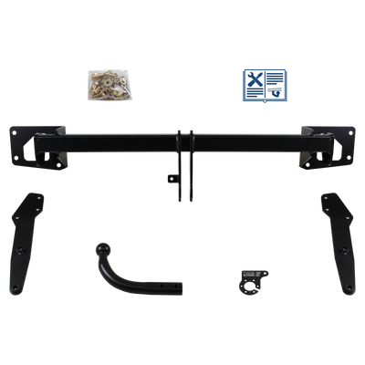 AUTO-HAK Trekhaak stijf incl. TowTec elektrische set 7polig specifiek
