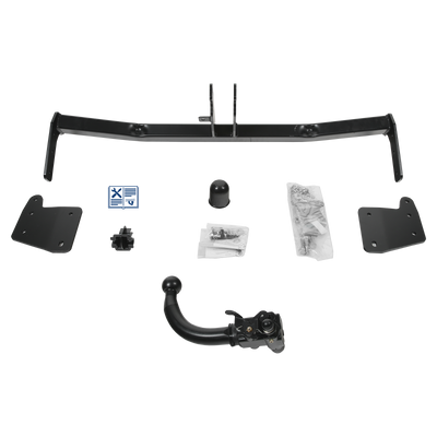 AUTO-HAK Trekhaak afneembaar incl. TowTec elektrische set 7polig specifiek