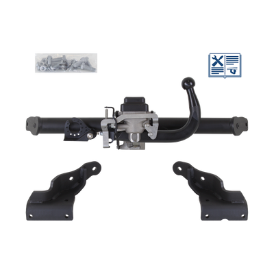 Attelage escamotable Brink + faisceau TowTec spécifique 7 broches