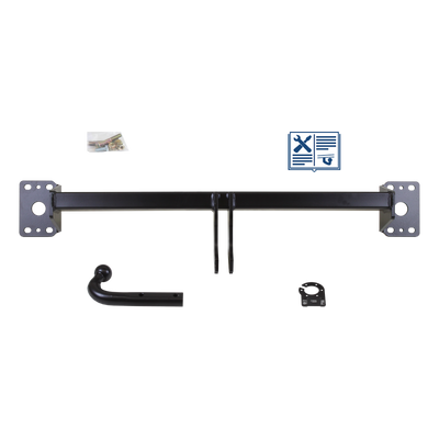 AUTO-HAK Trekhaak stijf incl. TowTec elektrische set 7polig specifiek