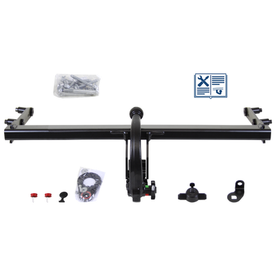 Westfalia Trekhaak afneembaar incl. TowTec elektrische set 7polig specifiek