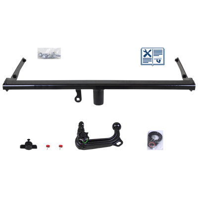 Westfalia Trekhaak afneembaar incl. TowTec elektrische set 7polig specifiek
