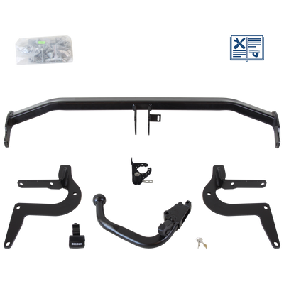 Brink Trekhaak afneembaar incl. TowTec elektrische set 7polig specifiek