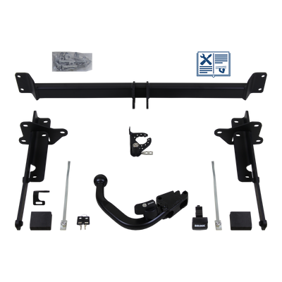 Brink Trekhaak afneembaar incl. TowTec elektrische set 7polig universeel