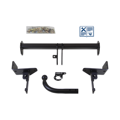 AUTO-HAK Trekhaak stijf incl. TowTec elektrische set 7polig specifiek