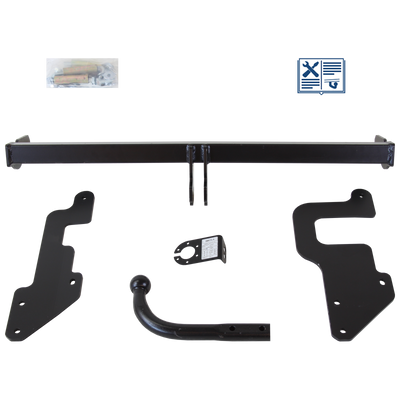 Attelage col de cygne Hak-Pol + faisceau TowTec universel 7 broches
