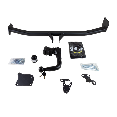 GDW Trekhaak afneembaar incl. TowTec elektrische set 7polig universeel