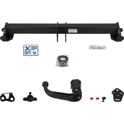 Westfalia Trekhaak afneembaar incl. TowTec elektrische set 7polig specifiek